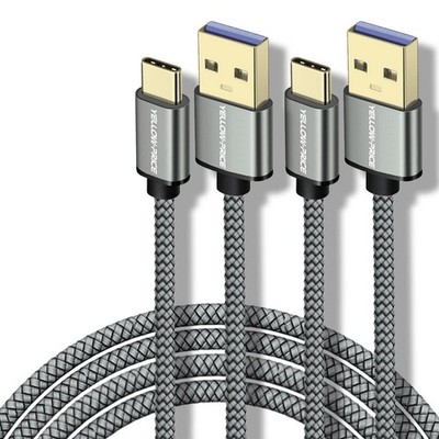 2-Pack 3 ft USB-C Data & Charging Cable for Samsung Galaxy Z Fold 6 / Z Fold 7