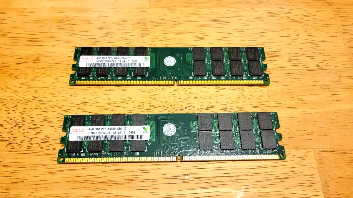 2x4gb Ddr2 Ram for sale | eBay