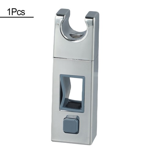 Stylish Adjustable Bracket for Shower Rail Head Slider Bar Chrome Finish - Picture 6 of 48