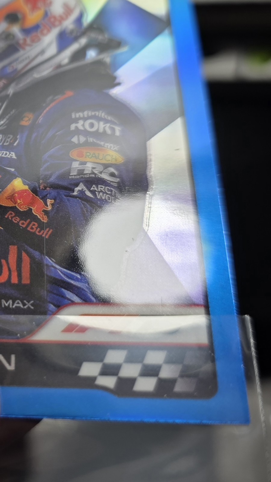 2025 Topps Chrome Blue F1 Max Verstappen #94 /150 view 11