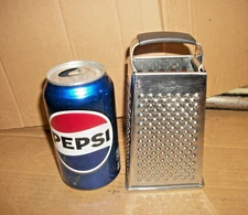 Vintage Small Metal/Steel Box Type Cheese Grater/Vegetable Shredder