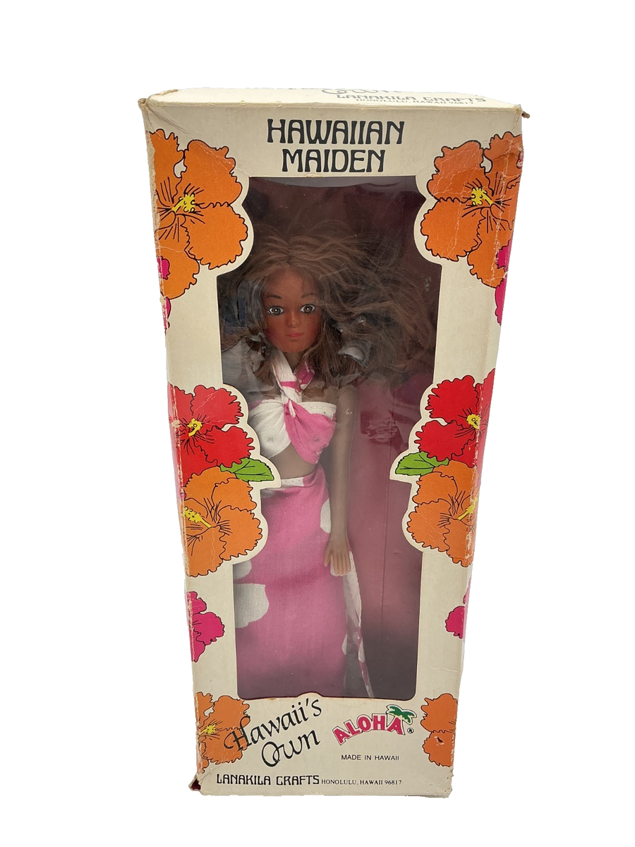 【1970s USA vintage】LANAKILA ハワイ　フラドール Lanakila crafts ALOHA Hawaii's Own HAWAIIAN MAIDEN Doll | eBay