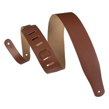 Walnut Genuine Leather Guitar Strap Adjustable 38 to 51 Hand Crafted Canada