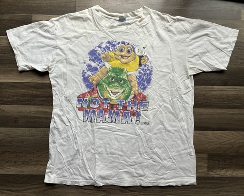 Vintage 90s Disney Dinosaurs Not the Mama TV Promo Cartoon T Shirt Men’s Size XL