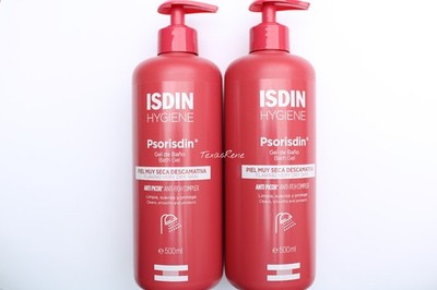 2x ISDIN Hygiene Psorisdin Psoriatic Skin Bath Gel 500ml (16.91floz)