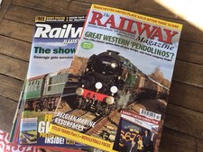 Collection Of  Train Railway Magazines  British Hornby Steam Etc X 14