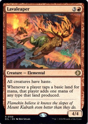 Lavaleaper Lorwyn Eclipsed Magic MTG NM