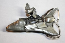 Vintage Space Shuttle Belt Buckle