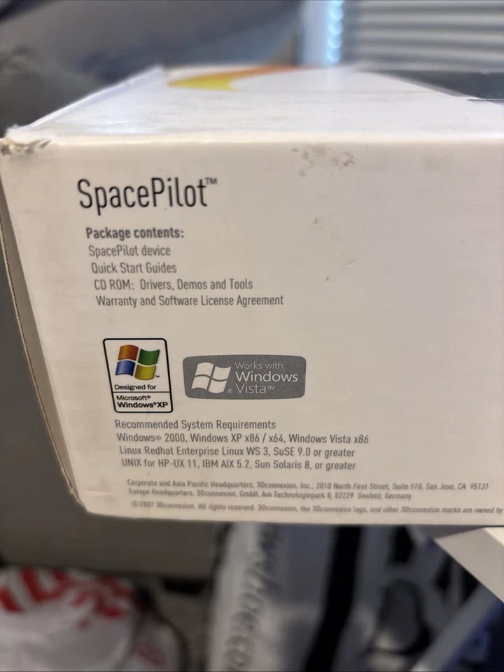 3dconnexion SpacePilot 3d mouse Model 3dx-700002 Tested Working - Image 3 of 4