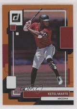 2022 Panini Donruss Holo Orange Ketel Marte #133 0nr3
