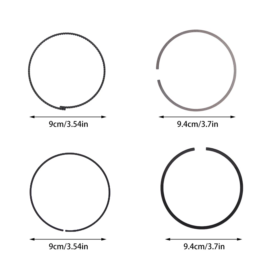 NOVO conjunto de anel de pistão para 2010-2014 Acura MDX ZDX TL RL V6 3.7L 13011RKGE02 - Imagem 2 de 4