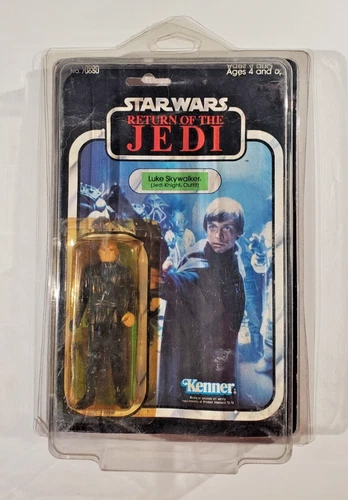 Vintage 1983 Star Wars ROTJ LUKE SKYWALKER Jedi Knight Figure 77 Back Carded