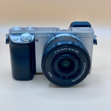 Sony Alpha A6000 SILVER 24.3MP Digital Camera + Kit Lens FAST Christmass Gift