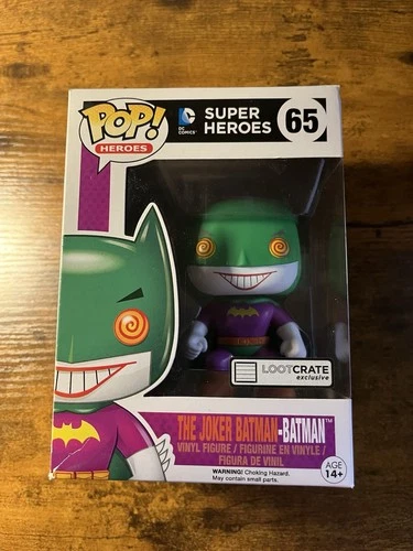 Funko Pop! The Joker Batman #65 Loot Crate Exclusive