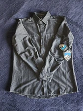 NWT New Kuhl Renegade Long Sleeve Button Up Shirt Men's Medium Carbon Gray UPF50
