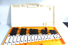 Angel PORTABLE GLOCKENSPIEL 27K Vintage Keyboard Percussion Bell Mallet German