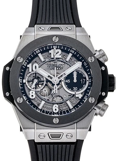 Hublot — Hublot Big Bang Unico Titanium Ceramic 441.NM.1171.RX Titanium / CE 42mm #KMW372