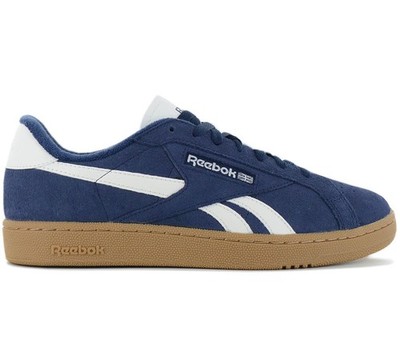 Reebok Club C Grounds UK - Herren Sneaker Blau 100033074 Retro Classic Schuh NEU