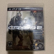 Crysis 2 Limited Edition (Sony PlayStation 3, 2011) PS3 CIB w/ Manual 