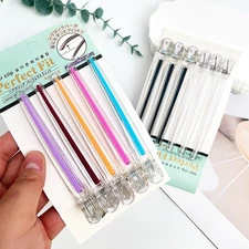 6pcs Pro Seamless Alligator Clip Hair Clip Barbershop Haircutting Sectioning