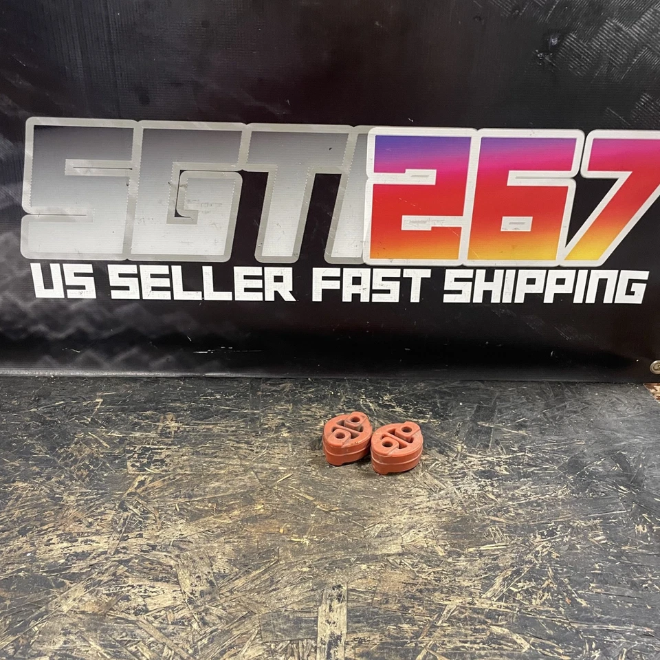 2010-2016 Hyundai Genesis Coupe Cabide de Escape Suporte de Borracha CONJUNTO USADO PELO FABRICANTE - Imagem 2 de 4