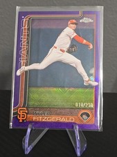 2025 Topps Chrome Logofractor Tyler Fitzgerald Purple /250