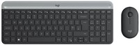 Logitech MK470 Slim Combo Funk Tastatur Maus Set Qwertz Kabellos Neu