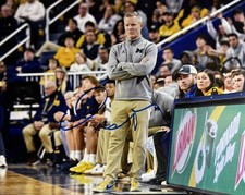 DUSTY MAY SIGNED 8x10 PHOTO MICHIGAN WOLVERINES BASKETBALL AUTOGRAPH COA