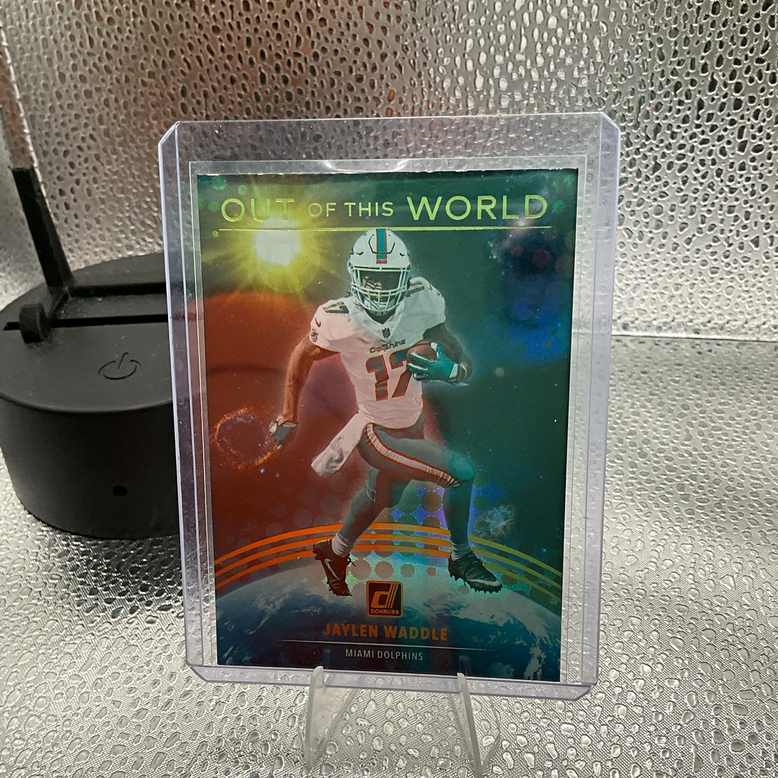 Jaylen Waddle Panini Donruss Out of This World #OTWJWA Base