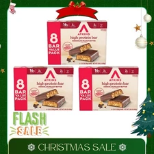 Atkins Protein-Rich Meal Bar, Chocolate Peanut Butter, Keto Friendly, 24 Count