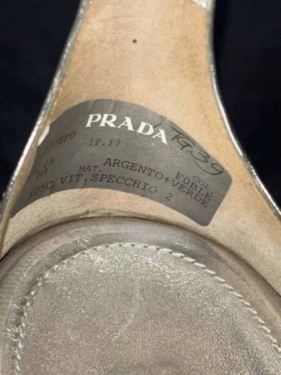 PRADA Silver Shoes for Women for sale | eBay