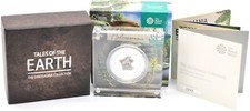 Coin Silver Proof 50p Colour Hylaeosaurus 2020 Dinosauria 50p Box + COA