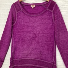 PL Movement Pullover Top Lightweight Athletic Long Sleeve Purple Size XS