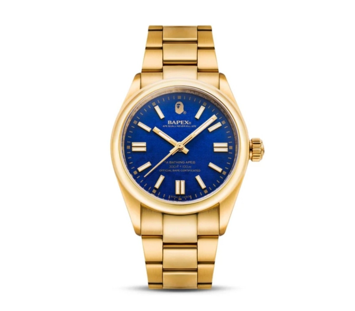 A BATHING APE TYPE 7 BAPEX #2 1I80-187-003 watch BLUE | eBay