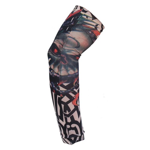 Outdoor Sport Arm Cover Sun Protection Tattoo Arm Sleeves Flower Arm Sleeves - Picture 20 of 34