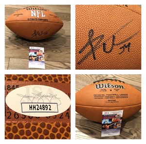 brian urlacher signed football