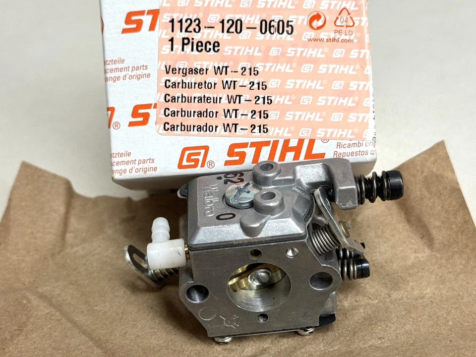 STIHL OEM WALBRO CARBURETOR 1123 120 0605 / 0600 WT-215 021 023 025 MS230 MS 230 - Image 2 of 4