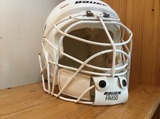 Bauer HM30 Goalie Mask Faceguard & Bauer Ice Hockey Helmet HH1000L Large