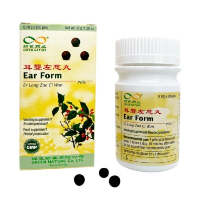 Er Long Zuo Ci Wan   Ear Form   Authentische TCM Kräuterformel   Green Nature