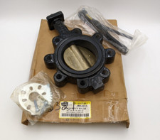 Apollo LD14105BE11 Butterfly Valve 5" Lug Style w Lever Operator 8 Bolt 10 Pos