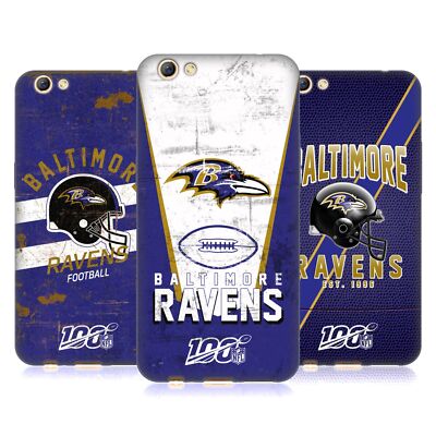 OFFIZIELLE NFL BALTIMORE RAVENS LOGO ART SOFT GEL HANDYHÜLLE FÜR OPPO HANDYS