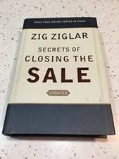 Updated Secrets of Closing The Sale - Hardcover By Zig Ziglar - VERY GOOD