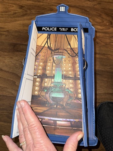 Doctor Who Tardis Figural Her Universe Mini Backpack NEW With Tags - Picture 2 of 7