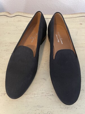 Ralph Lauren Collection Sleek Black Polished Italian Leather Shoe Loafers 13 Lauren Ralph Lauren Women main image 2