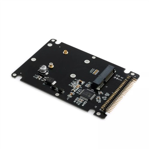 Carte convertisseur adaptateur MSATA vers 2,5 pouces IDE SSD MSATA vers PATA 44 BROCHES avec étui - Photo 3/6