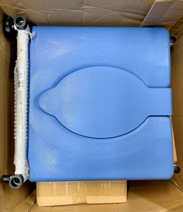 Drive Aluminum Rehab Shower Commode Wheel Chair w/ 5" Casters NRS185007 READ