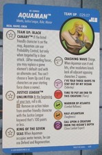 TEAM UP AQUAMAN 029.07 BLACK CANARY Justice League Unlimited HeroClix