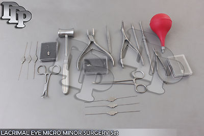 Set De 21 Instruments De Micro-chirurgie Ophtalmique - Pour étudiants Et Entraînement - Set EY-035