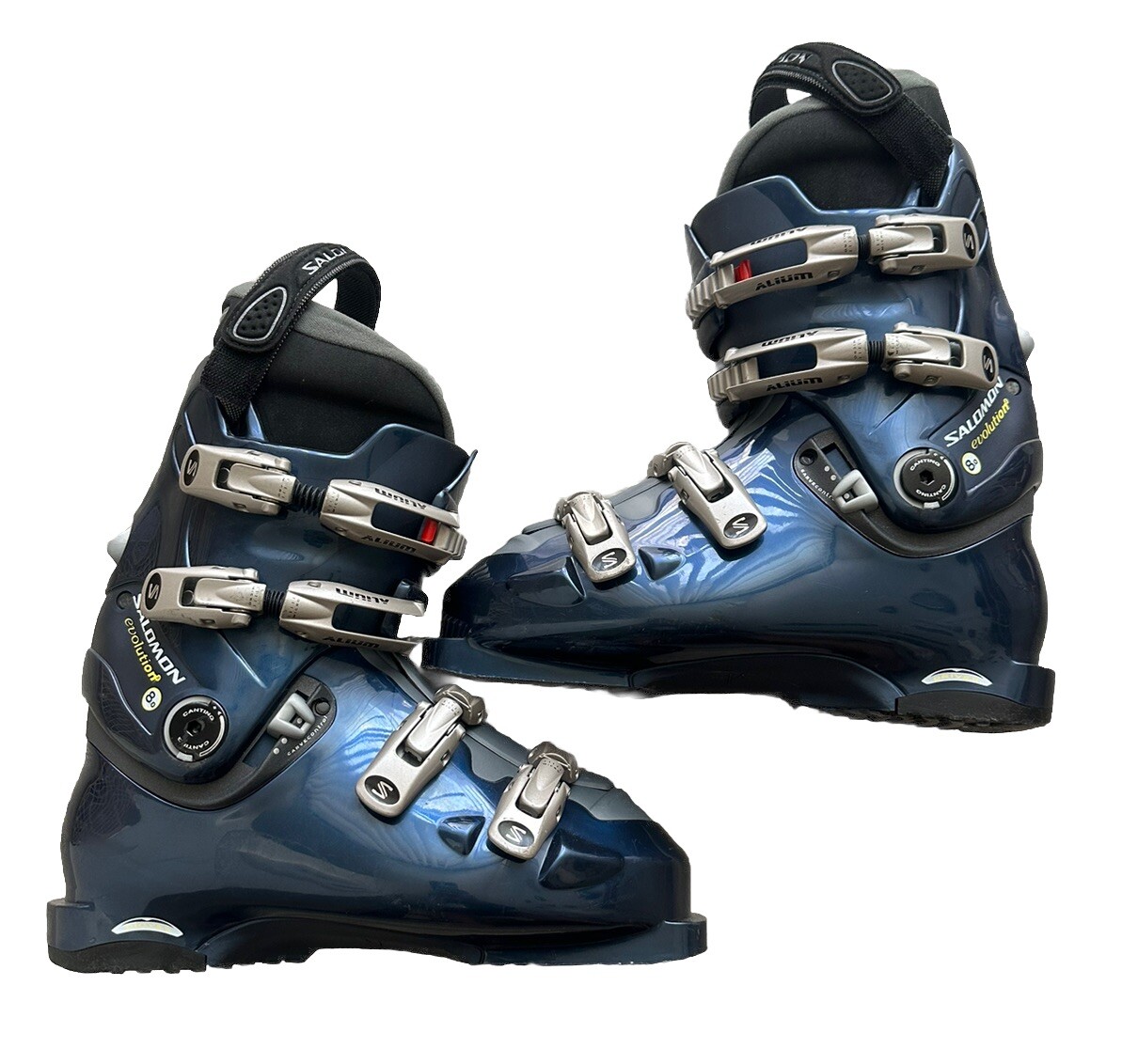 Scarponi da sci uomo SALOMON EVOLUTION2 8.0 blu taglia 27 5 US 9 5 UK 9 usati pochissimo
