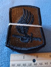 BUNDLE OF 20 - VIETNAM ERA 173RD AIRBORNE BRIGADE SUBDUED PATCHES - NEW 6/69